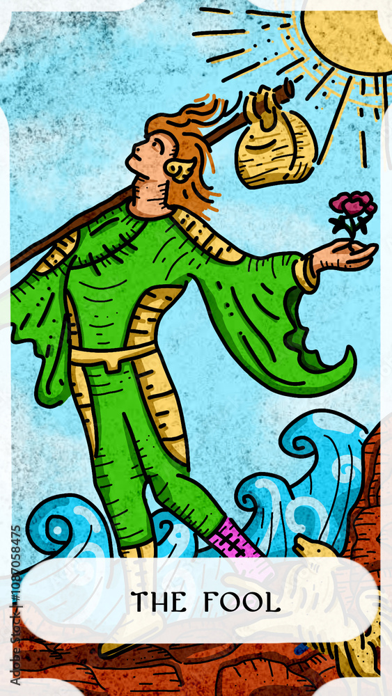 Obraz premium Tarot the fool