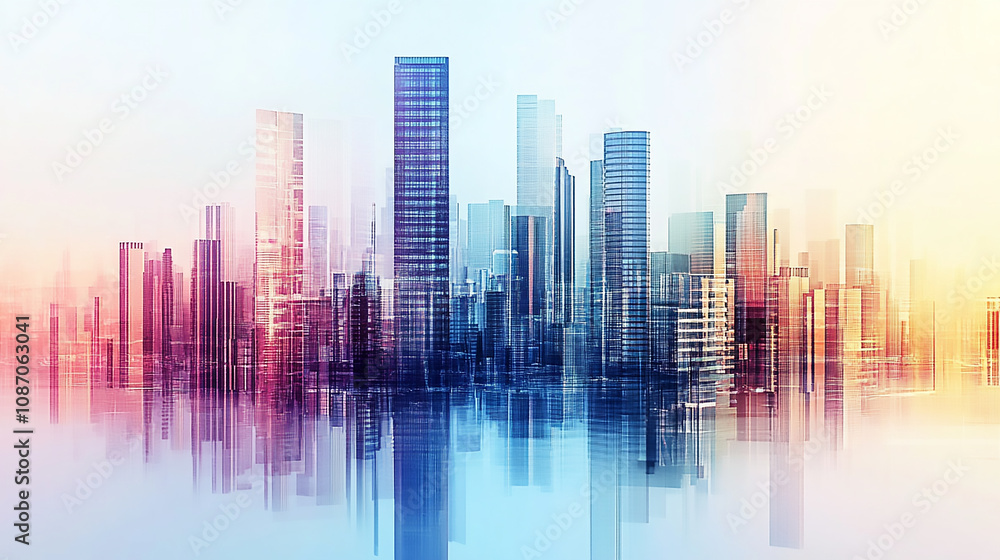 Sunset or sunrise Modern city skyscrapers panorama of tall buildings, urban background. Pop art retro vector illustration comic style vintage A city skyline at sunset with a neon glow. The city is li
Sunset or sunrise Modern city skyscrapers panorama of tall buildings, urban background. Pop art retro vector illustration comic style vintage A city skyline at sunset with a neon glow. The city is li