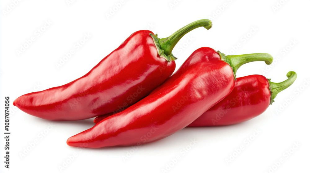 sweet Pepper, Paprika, isolated on white background, full depth of field sweet Pepper, Paprika, isolated on white background, full depth of field