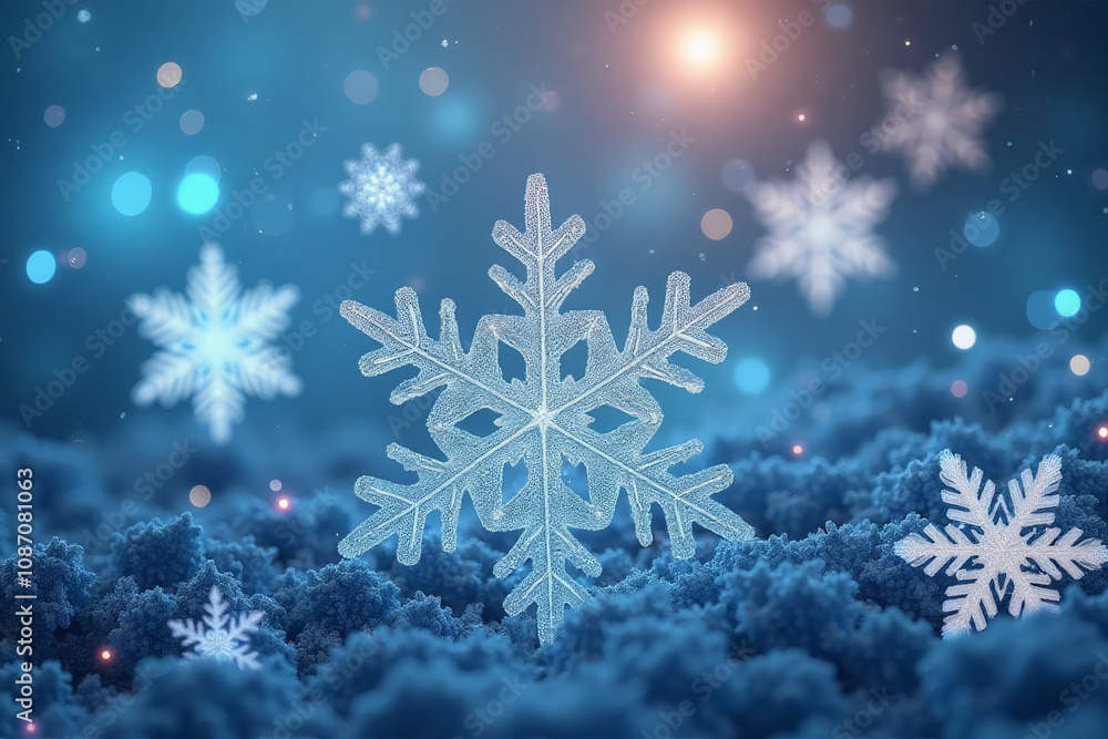 christmas background with snowflakes christmas background with snowflakes