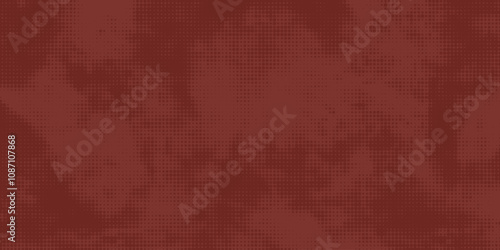 Abstract Monochrome Texture with Halftone Effect and Rich Maroon Tones. Twisted and dynamic texture ideal for modern, tech-inspired designs, posters, flyers, music cards. 