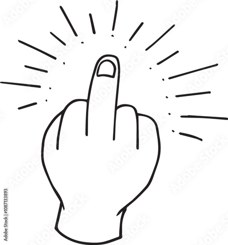 fuck vector illustration on a background.Premium quality symbols.vector icons for concept and graphic design. 