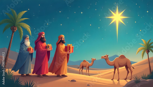 Epiphany Day Design, illustration