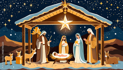 Epiphany Day Design, illustration