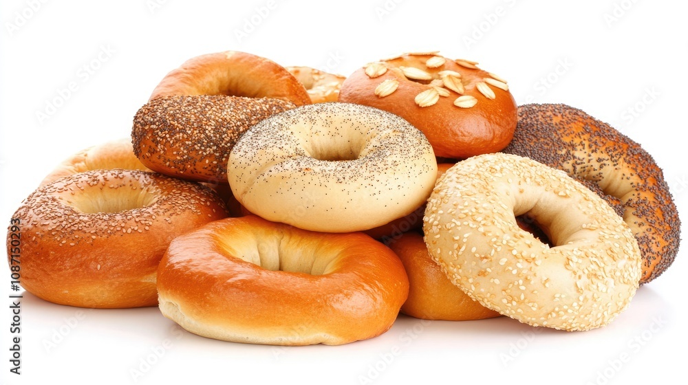 Fresh Assorted Bagels Perfect for Breakfast Delights