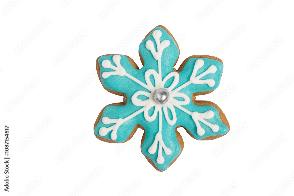 Homemade gingerbread cookie „Snowflake“ on white, isolated Christmas handmade gingerbread cookie „Snowflake“ on white background, Christmas dessert, top view, flat lay, PNG transparent Homemade gingerbread cookie „Snowflake“ on white, isolated Christmas handmade gingerbread cookie „Snowflake“ on white background, Christmas dessert, top view, flat lay, PNG transparent