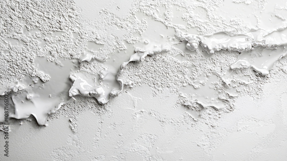 Abstract White Texture with Layered Paint Smudge Abstract White Texture with Layered Paint Smudge