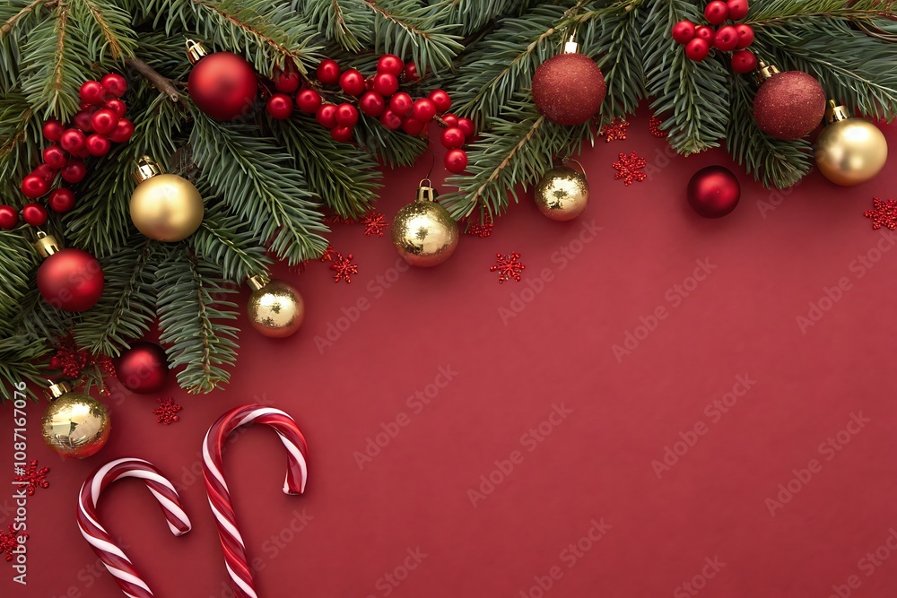 christmas tree with balls christmas tree with balls