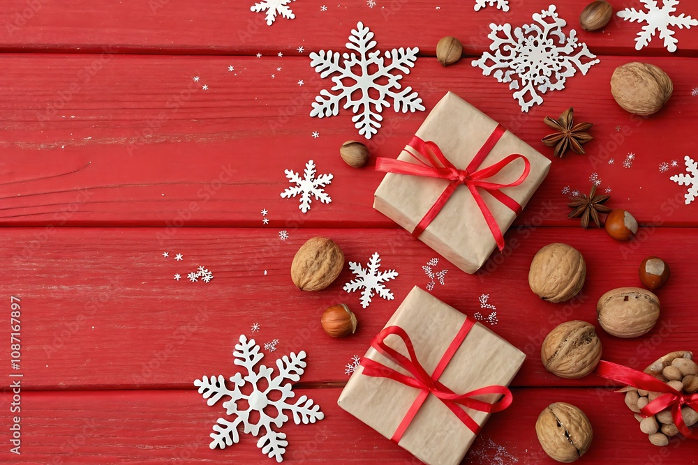 Fototapeta premium christmas cookies on table