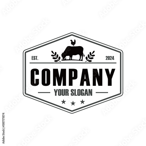 farm logo , agriculture logo vector