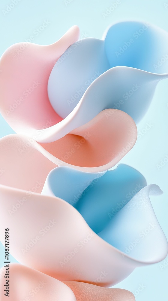 IVF embryo procedure concept, A soft, abstract composition featuring pastel-colored petals that create a serene and delicate visual experience. IVF embryo procedure concept, A soft, abstract composition featuring pastel-colored petals that create a serene and delicate visual experience.