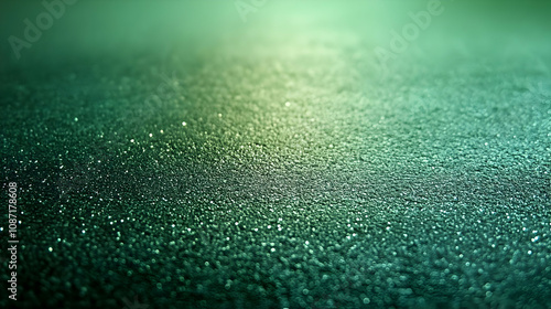 Green Glitter Abstract Background