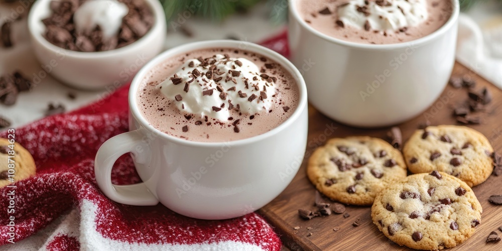 Enjoying warm hot chocolate alongside cozy moments filled with cookies brings sprinkled joy and abundant laughter to our hearts and experiences. Enjoying warm hot chocolate alongside cozy moments filled with cookies brings sprinkled joy and abundant laughter to our hearts and experiences.