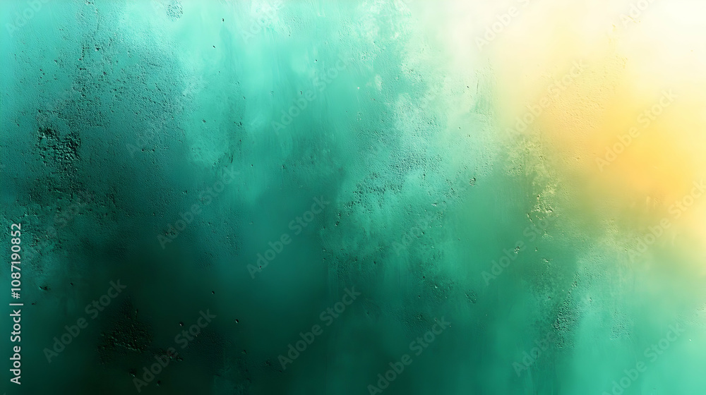 Obraz premium Green and Yellow Abstract Background