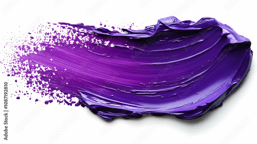 Purple Acrylic Paint Swirl Abstract Background Purple Acrylic Paint Swirl Abstract Background