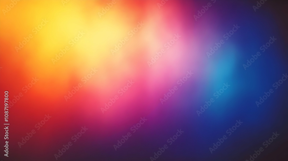 Abstract Background with Colorful Gradient Abstract Background with Colorful Gradient