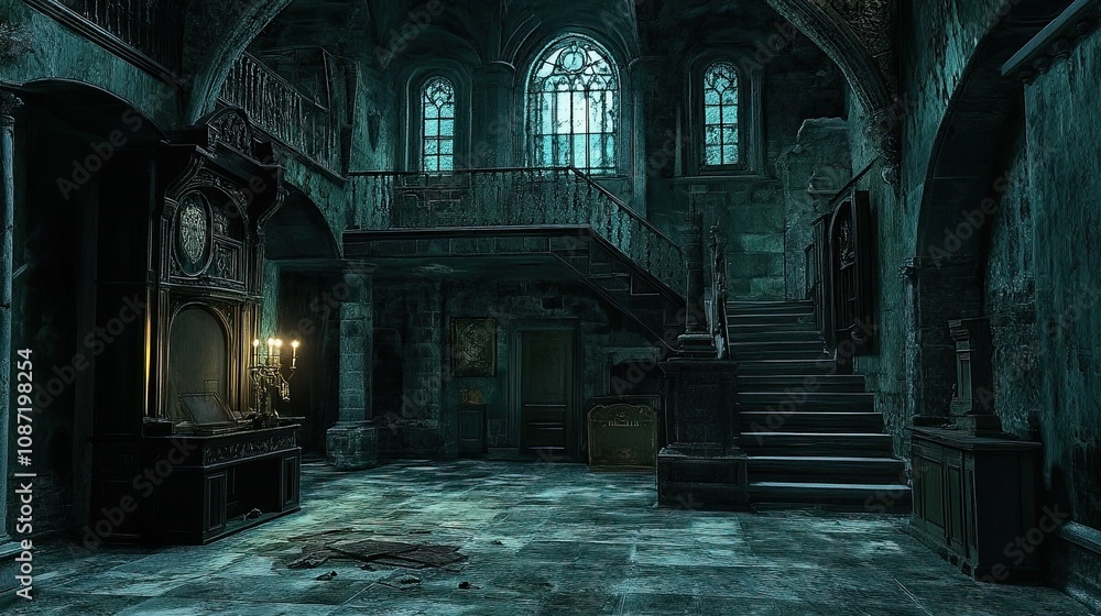 Eerie Dungeon Interior Eerie Dungeon Interior