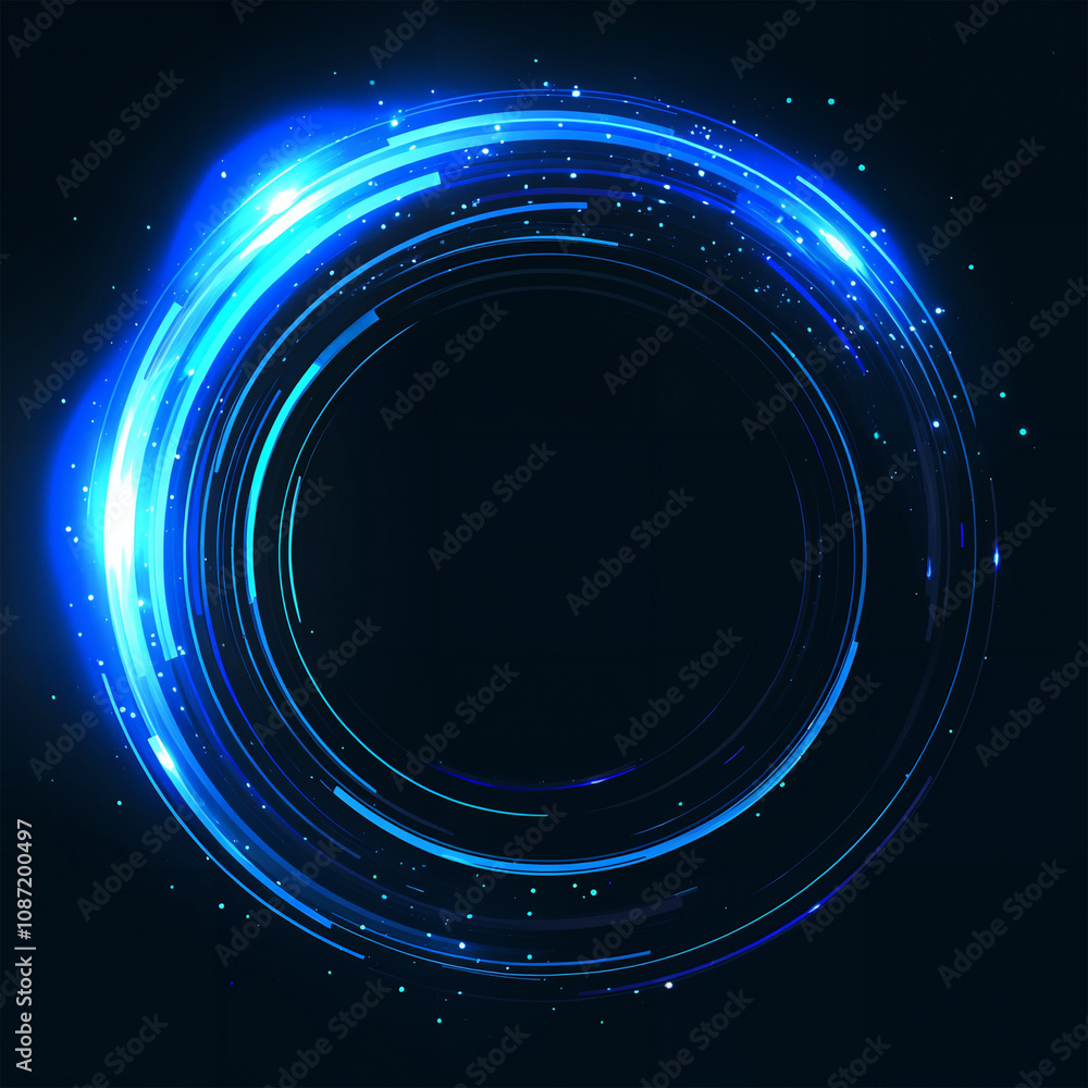 A circle with the quot glow quot in the dark A circle with the quot glow quot in the dark