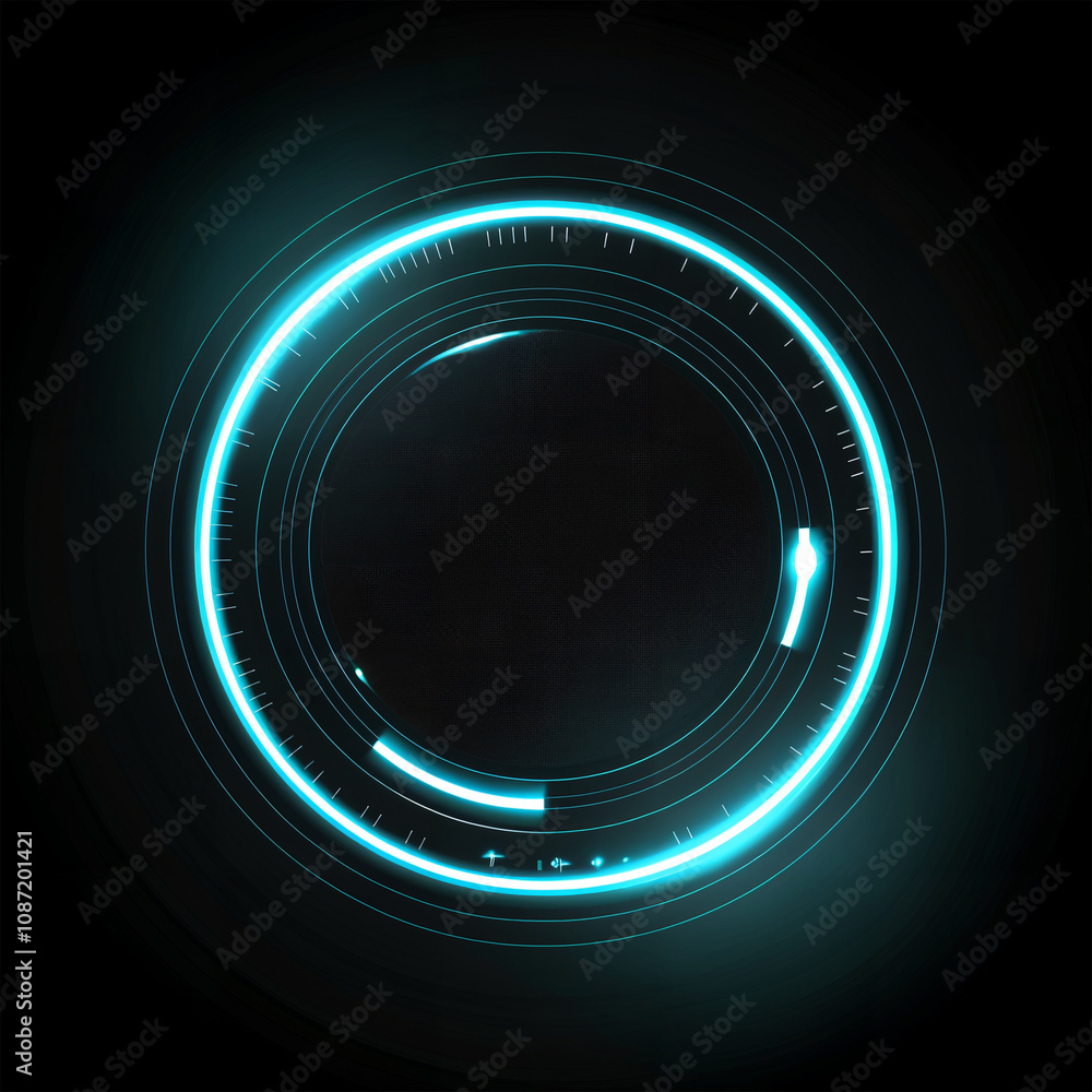 A circle with the quot glow quot in the dark A circle with the quot glow quot in the dark