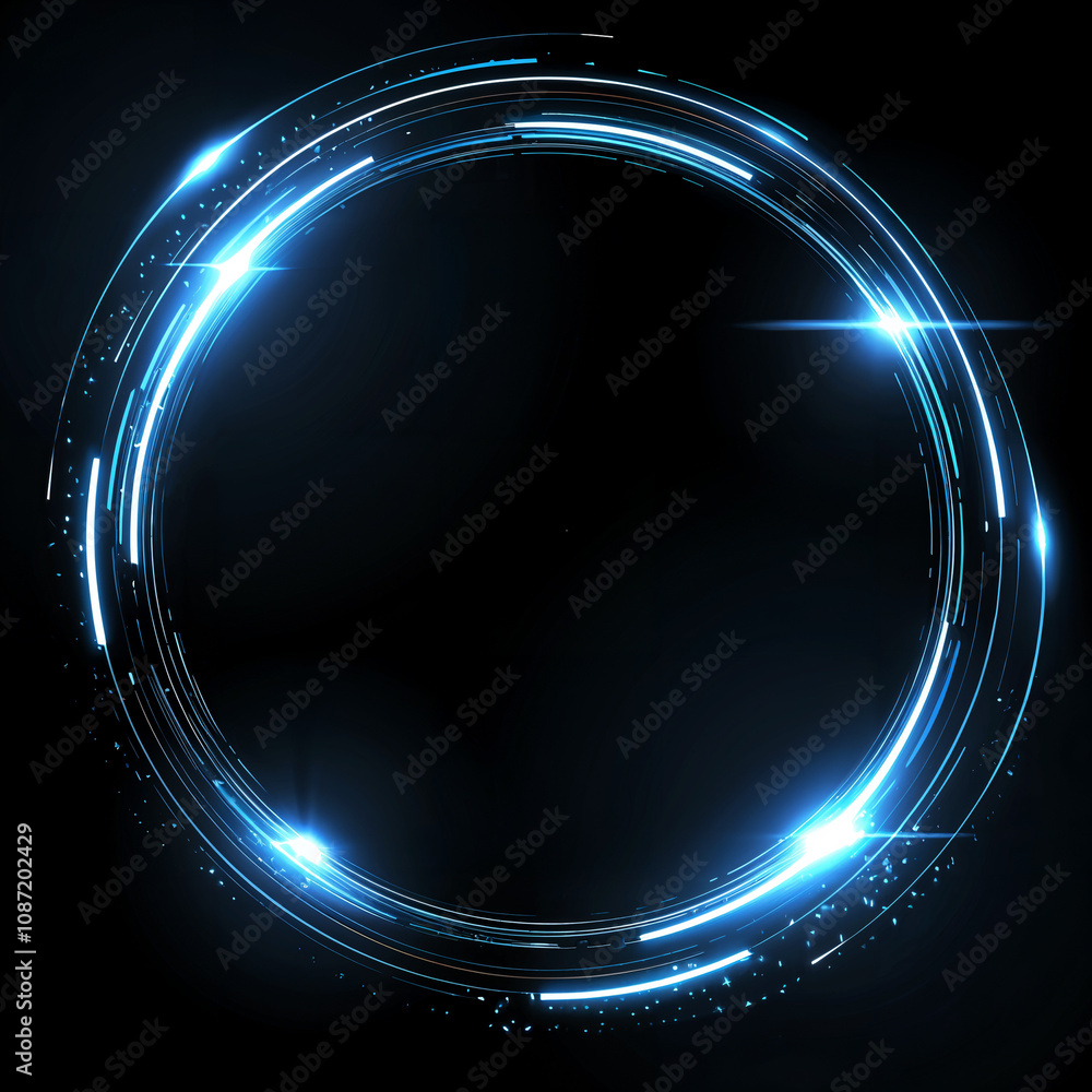 A circle with the quot glow quot in the dark A circle with the quot glow quot in the dark