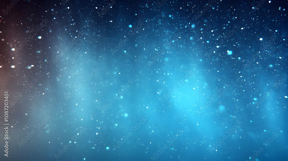 Blue Abstract Background with Glitter Blue Abstract Background with Glitter