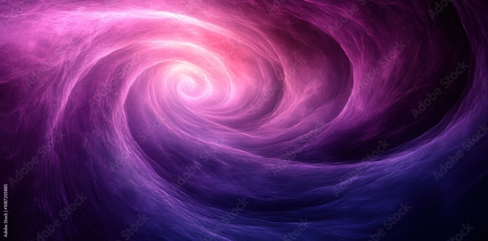 Abstract Swirling Purple and Pink Energy Vortex Abstract Swirling Purple and Pink Energy Vortex