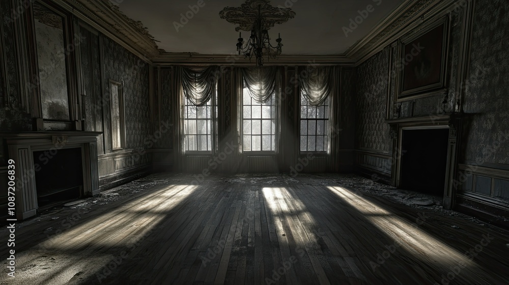 Eerie Mansion Interior Eerie Mansion Interior