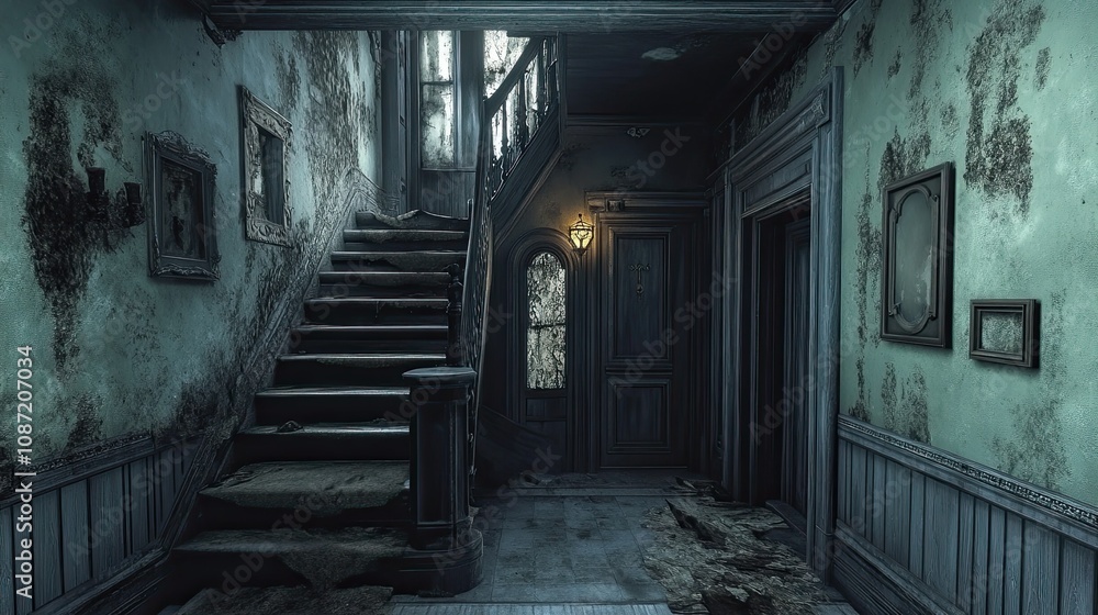 Eerie Mansion Interior Eerie Mansion Interior