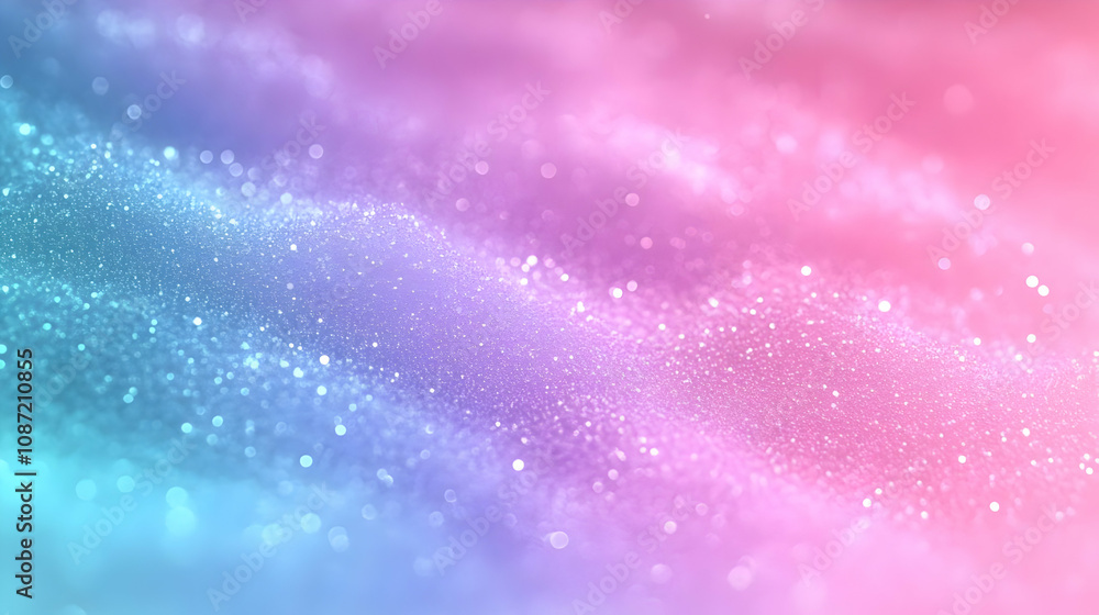 Abstract Background with Glitter and Pastel Colors Abstract Background with Glitter and Pastel Colors