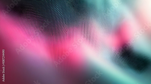 Abstract Background with Pink and Teal Gradient