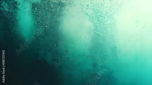 Abstract Teal Gradient Background