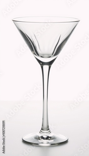 Vector illustration showcasing an iconic martini glass symbol