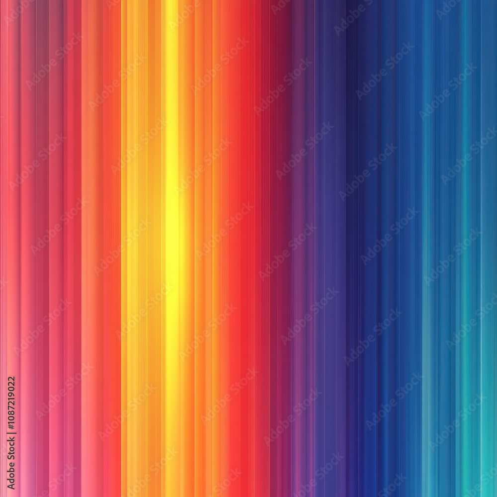 Abstract Rainbow Striped Background with Blurry Vertical Lines Abstract Rainbow Striped Background with Blurry Vertical Lines