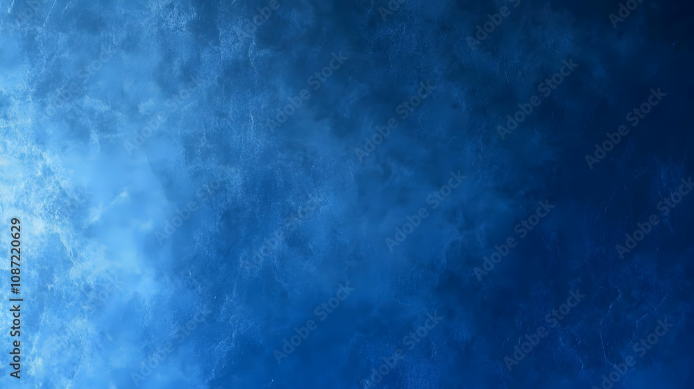 Blue Abstract Background with White Noise