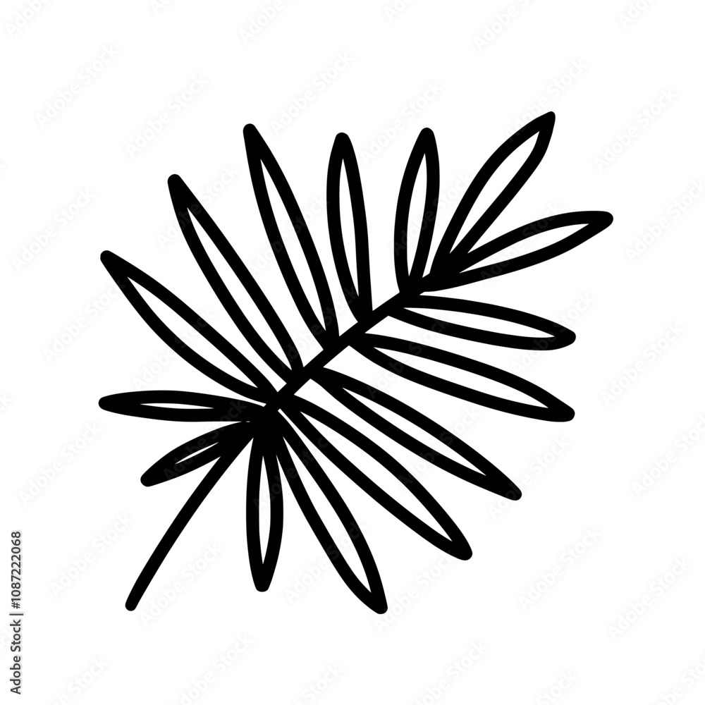 Palm leaf Palm leaf