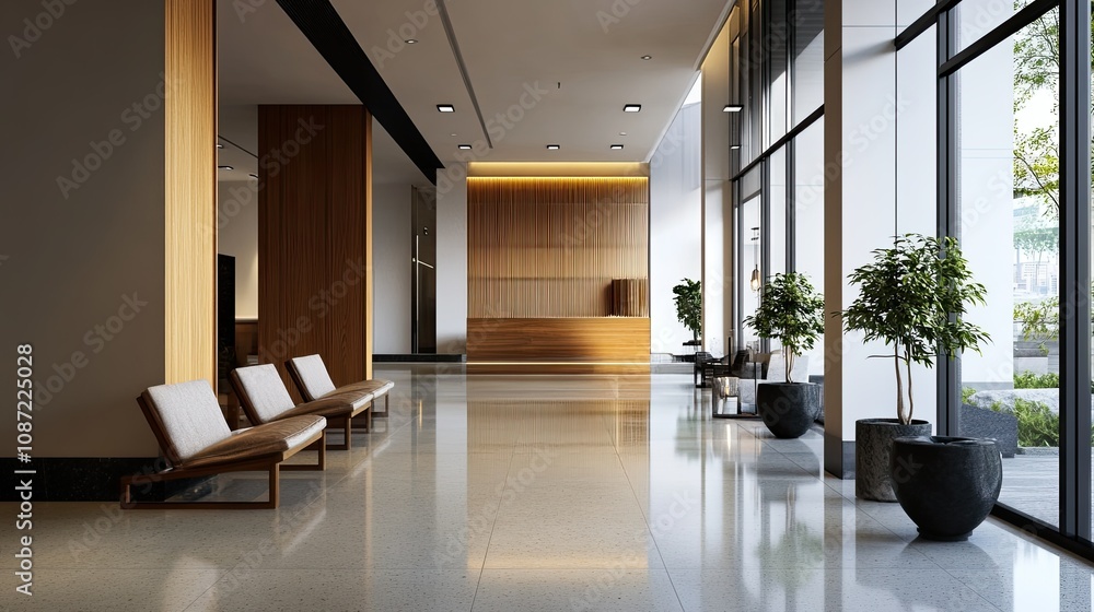 Fototapeta premium International Architecture Interior 