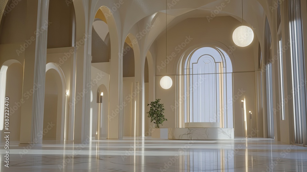 Fototapeta premium International Architecture Interior 