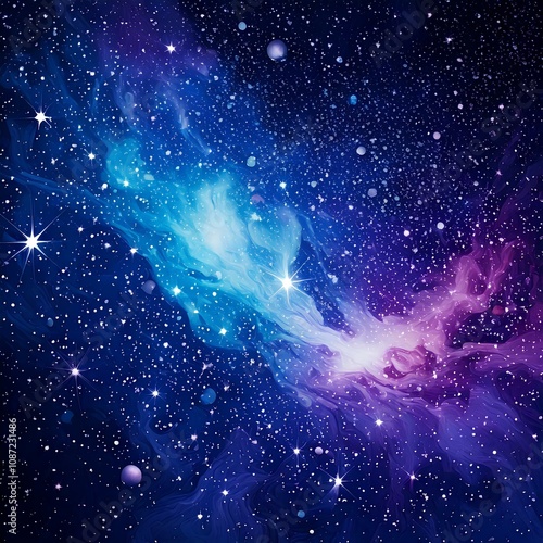 background with space