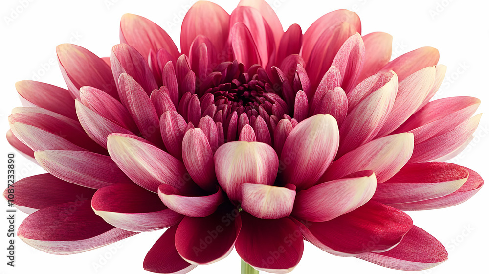 Closeup Pink Flower Petals Illustration Closeup Pink Flower Petals Illustration