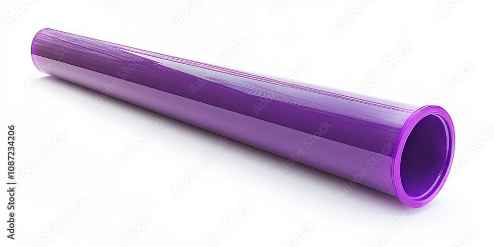 Purple Tube - Abstract Minimalist Design Purple Tube - Abstract Minimalist Design