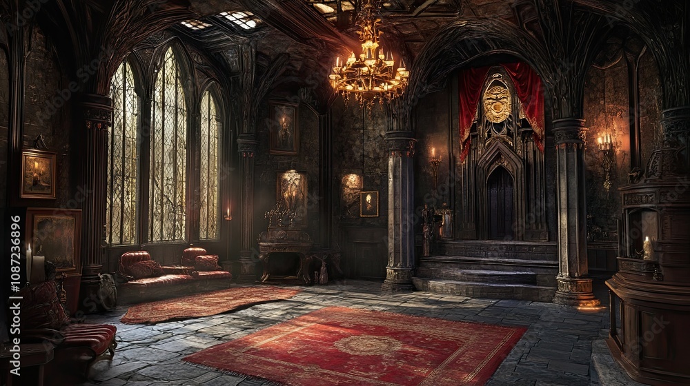 Obraz premium Sinister Fairyland Interior