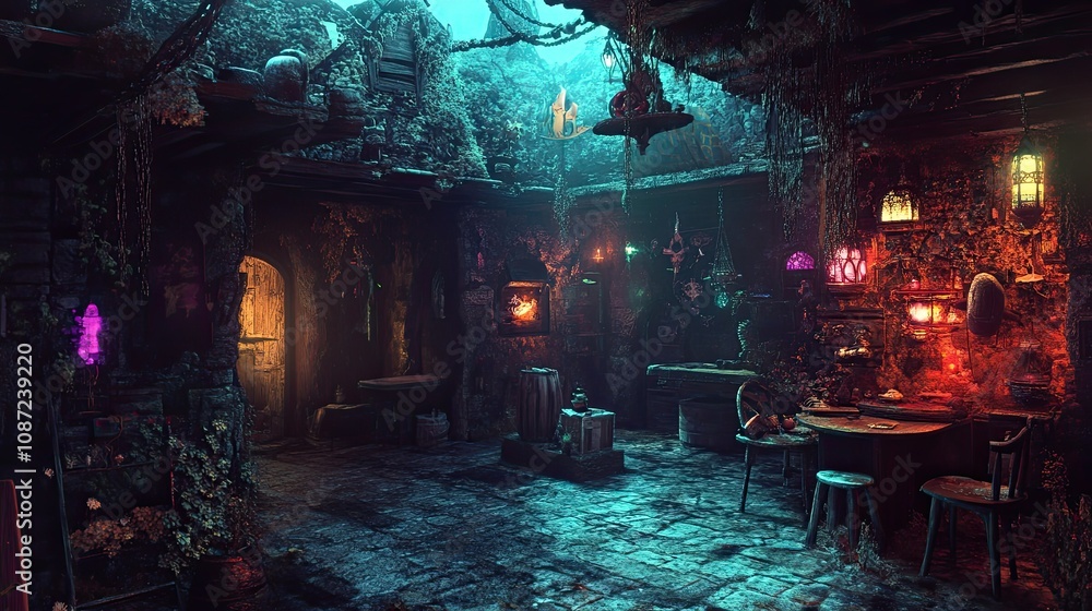 Sinister Fairyland Interior Sinister Fairyland Interior