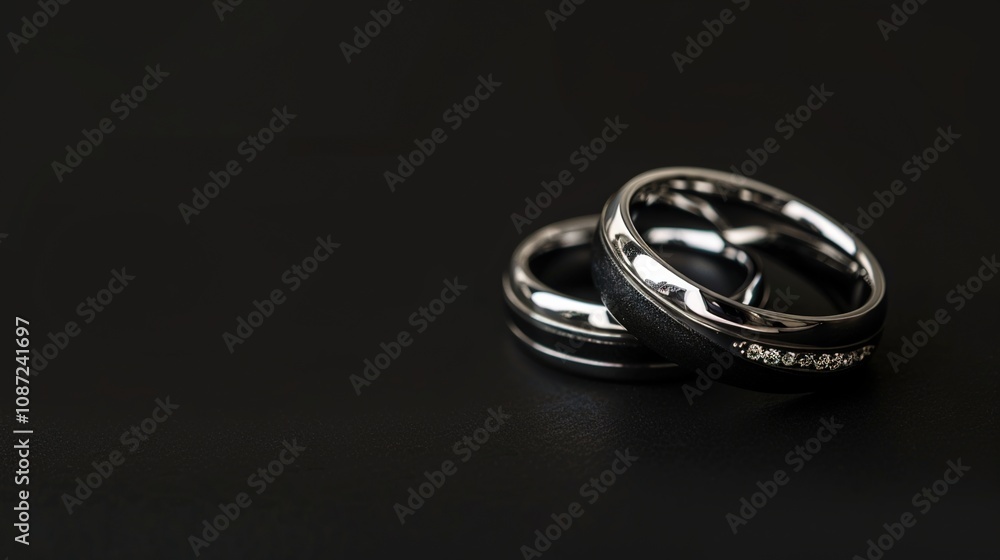 Black and Silver Tone Black Background Black and Silver Tone Black Background