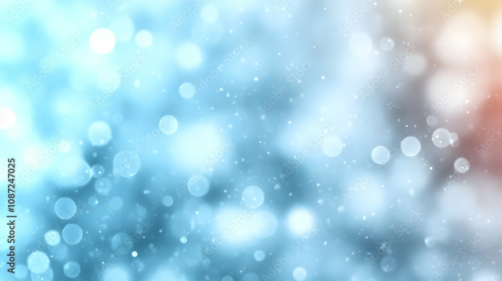 Blue and Orange Abstract Background with Bokeh Blue and Orange Abstract Background with Bokeh
