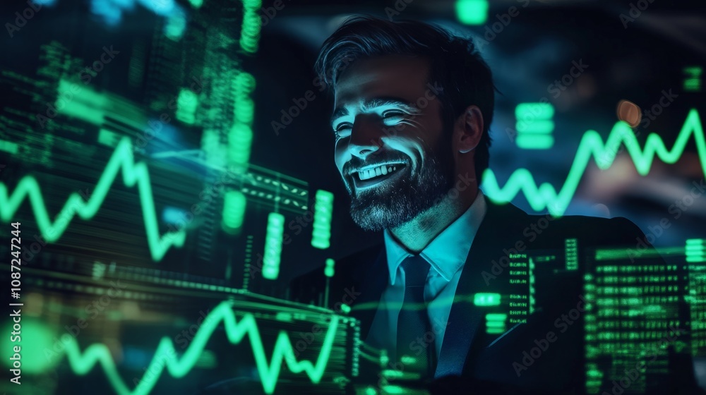 Business success financial market digital content urban environment corporate viewpoint wealth visualization for motivation Business success financial market digital content urban environment corporate viewpoint wealth visualization for motivation