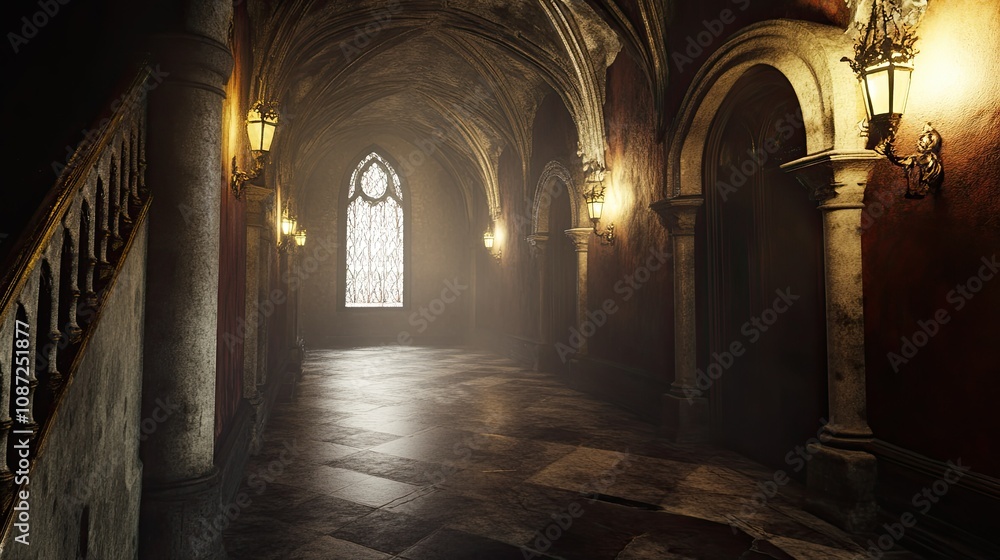 Obraz premium Spooky Castle 