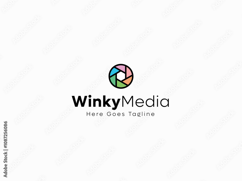 Photography Media Logo. Photography Media Logo.