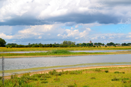 Dutch river the IJssel