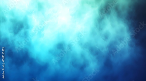 Blue and White Abstract Background