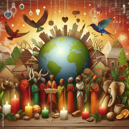 Kwanzaa and the Environment Sustainability and conservation effo photo